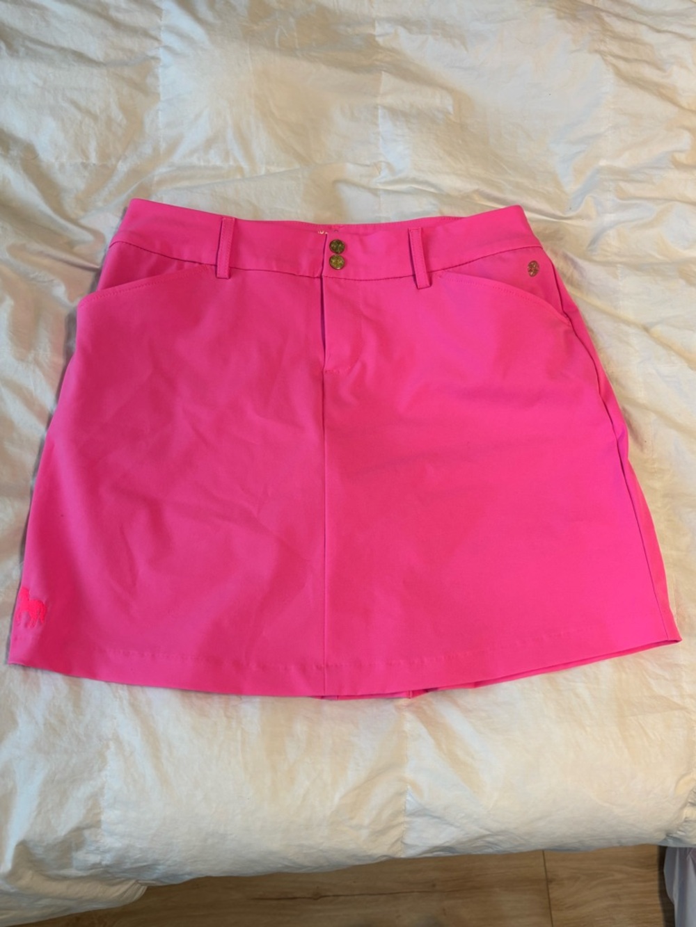 Lilly Pulitzer Hot Pink Tennis Skirt Skort Sybil